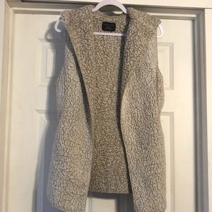 Super soft Sherpa shawl